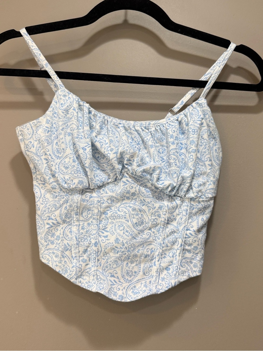 Hollister Light Blue Paisley Cami